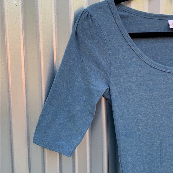 NWT Lularoe Blue Nicole Day Dress XS - Picture 7 of 9